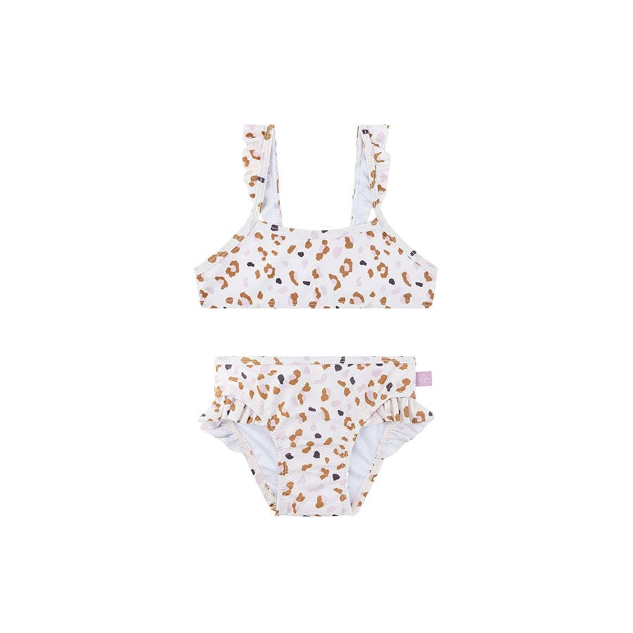 Leopard | Kaki Girls UV Bikini