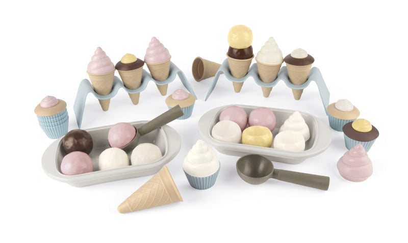 Dantoy Cupcake- und Eiscreme-Set aus Biokunststoff