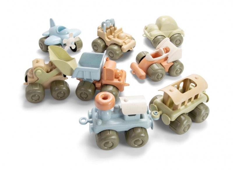 Dantoy Biokunststofffahrzeug (ausgepackt 8 sort.)