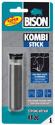 Bison Kombi-Stick 56 Gramm 2-Komponenten-Epoxid-Spachtelmasse – für 1001 Reparaturen im und am Haus, schnell, überstreichbar, schrumpft nicht, drinnen, draußen, Auto, Boot, Wohnwagen, Werkzeug