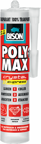Bison 1029801 - geb. Poly max® Kristall 300 g | 3 Stück