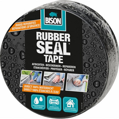 Bison 1078317 – Gummidichtungsband 7,5 cm 5 m | 2 Stk