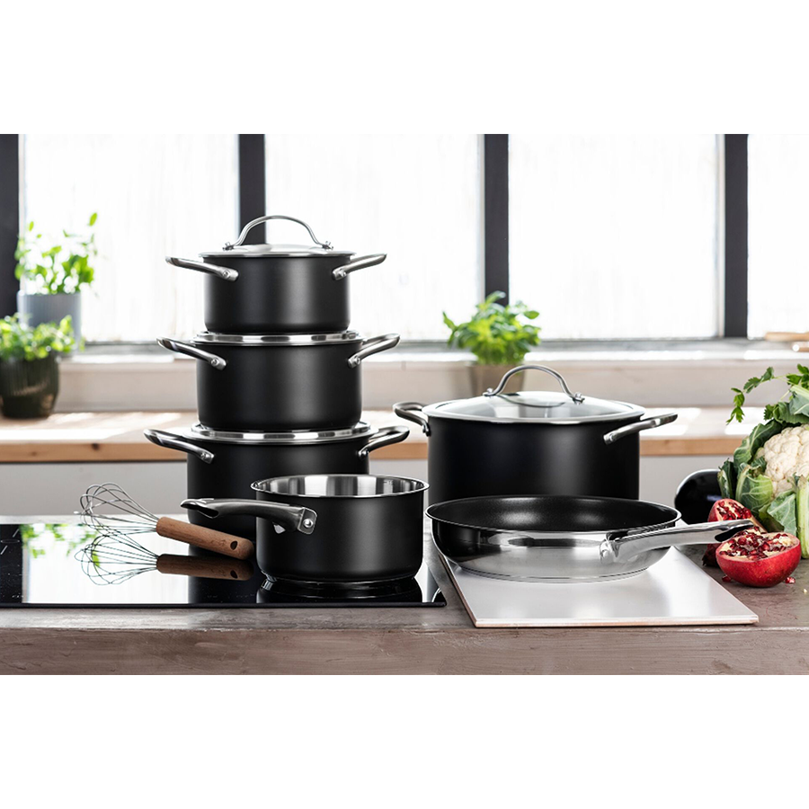 Ty bk Kochtopf Puri schwarz ø16cm