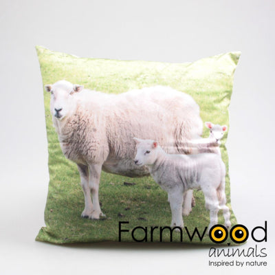 Farmwood Animals Outdoor-Kissen Schaf 45x45cm