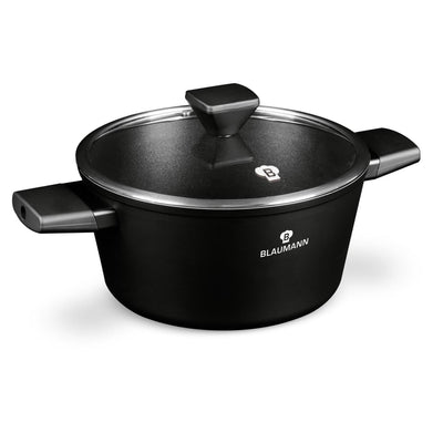 Blaumann schwarz-silberne Bratpfanne ø24cm