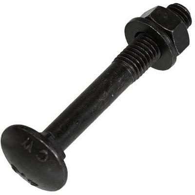 Waelbers Holzgewindebolzen M8x40mm DC schwarz - 50 Stück - 974127.11