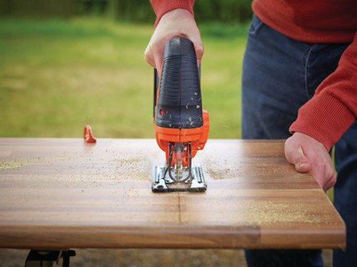 Black+decker bdcjs18n 18v pendelstichsäge | ohne Akku und Ladegerät | 1x Sägeblatt - bdcjs18n-xj
