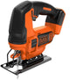 Black+decker bdcjs18n 18v pendelstichsäge | ohne Akku und Ladegerät | 1x Sägeblatt - bdcjs18n-xj
