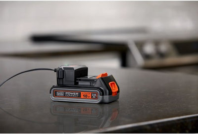 Black+Decker Lithium-Ionen-Schiebeakku 18 V. 2,0ah - bl2018-xj