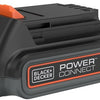 Black+Decker Lithium-Ionen-Schiebeakku 18 V. 2,0ah - bl2018-xj
