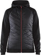 Blåkläder Damen-Hybridpullover 34642526 | schwarz rot | Größe M - 7330509727119