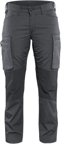 Blåkläder Damen Service-Arbeitshose Stretch 71591845 | dunkelgrau schwarz | Größe 40 - 7330509465493