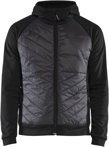 Blåkläder Hybridpullover 34632526 | schwarz dunkelgrau | Größe xs - 7330509713518