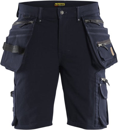 Blåkläder Shorts 4-Wege-Stretch x1900 19881644 | dunkles Marineblau schwarz | Größe 44 - 7330509687635