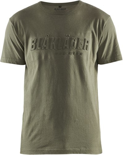Blåkläder T-Shirt 3D 35311042 | Herbstgrün | Größe 3xl - 7330509769522