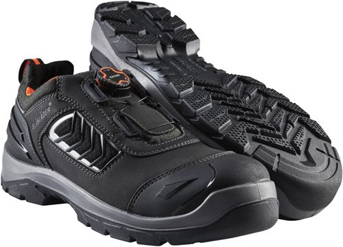 Blåkläder Sicherheitsschuh 2451 S3 Low Boa | schwarz orange | Größe 44 - 00.183.005.44