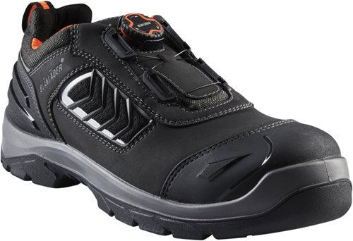 Blåkläder Sicherheitsschuh 2451 S3 Low Boa | schwarz orange | Größe 44 - 00.183.005.44