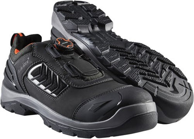 Blåkläder Sicherheitsschuh 2451 S3 Low Boa | schwarz orange | Größe 45 - 00.183.005.45