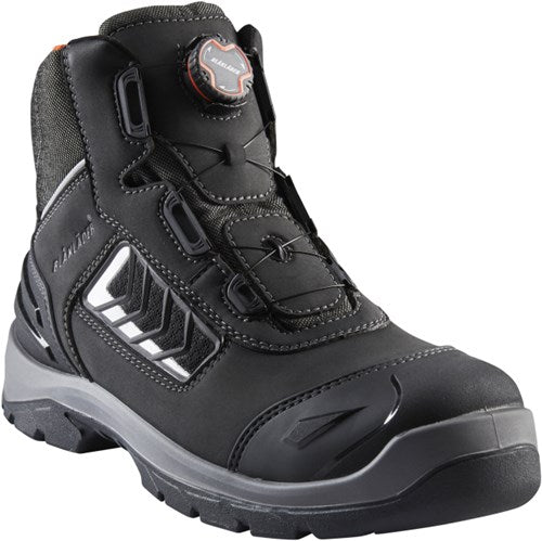 Blåkläder Sicherheitsschuh 2453 S3 High Boa | schwarz orange | Größe 42 - 00.183.007.42