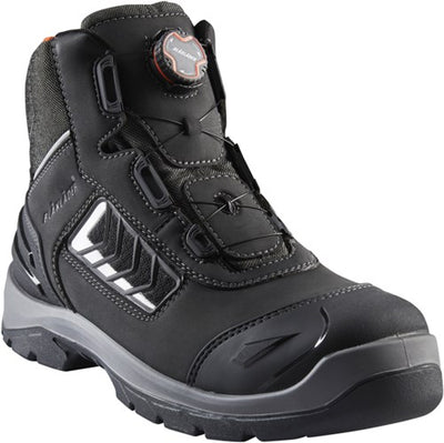 Blåkläder Sicherheitsschuh 2453 S3 High Boa | schwarz orange | Größe 47 - 00.183.007.47
