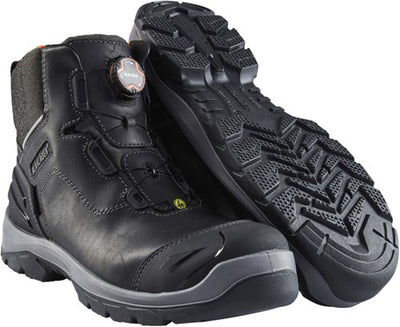 Blåkläder Sicherheitsschuh 2455 S3 High Boa | schwarz orange | Größe 41 - 00.183.009.41