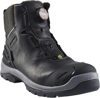 Blåkläder Sicherheitsschuh 2455 S3 High Boa | schwarz orange | Größe 43 - 00.183.009.43
