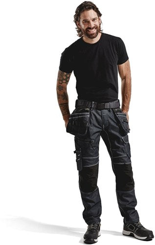 Blåkläder Arbeitshose Denim Stretch x1900 19901141 | schwarz | Größe c52 - 7330509532164