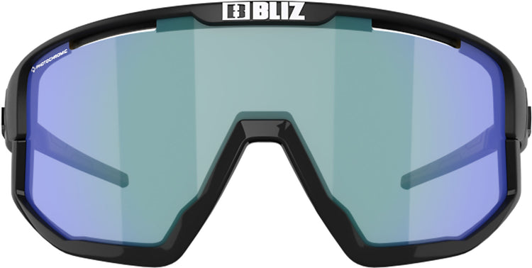 Bliz Vision Nano Optics Braun mit Blau-Multi | photochrom - Sportbrille