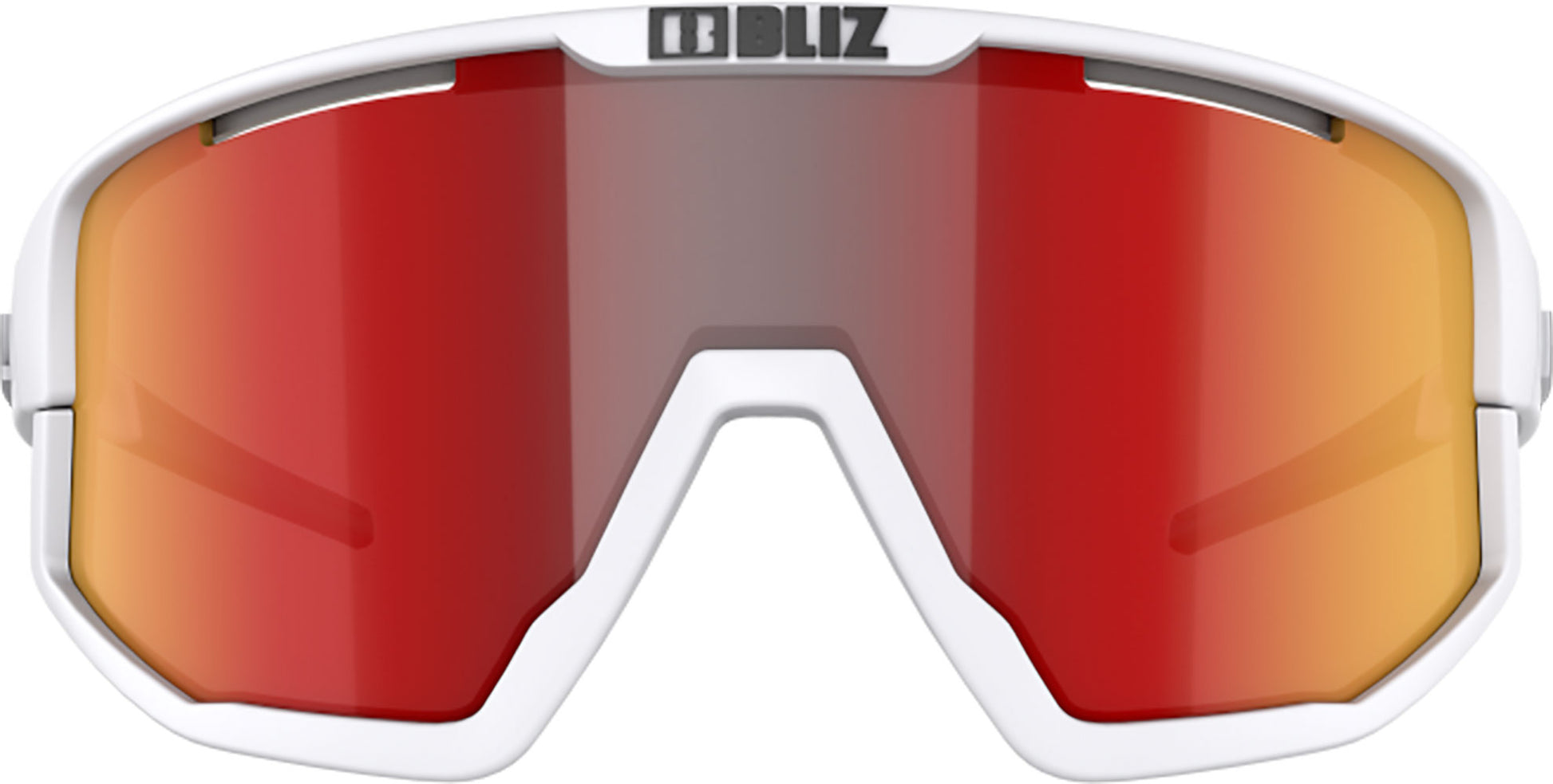 Bliz Fusion Smoke mit roter Multi-Sportbrille