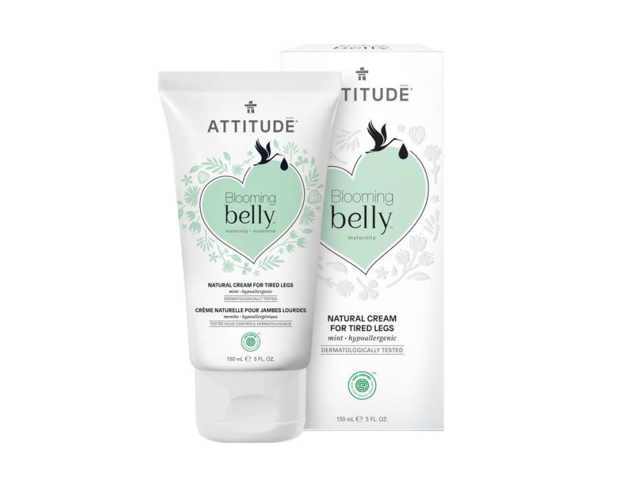 Haltung Natural Cream für müde Beine Minze