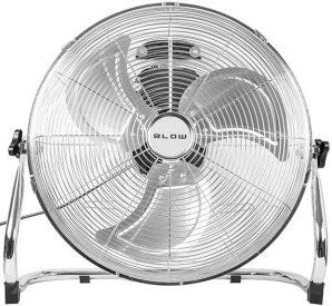 Blasbodenventilator 45cm | 220 V | 200w | Chrom | 3 Luftstromgeschwindigkeiten – 8652538