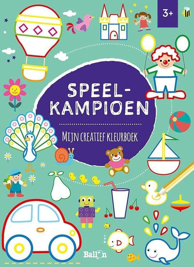 Bongers -Spielzeuge spielen Champion My Creative Color Book 96 Page Apos; S