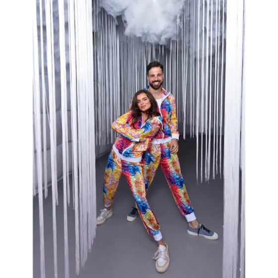 Boland Disco Babe Tracksuit Damen Multicolorgröße XL