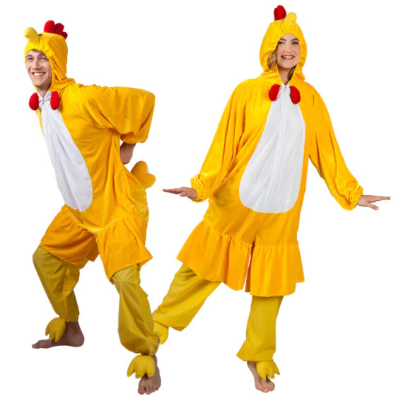 Boland Chicken Adult Klopf Kostüm Plüsch Größe M