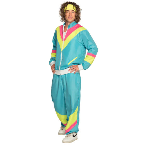 Boland Retro Tracksuit Herren Polyesterblau Größe l