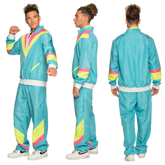 Boland Retro Tracksuit Herren Polyesterblau Größe l