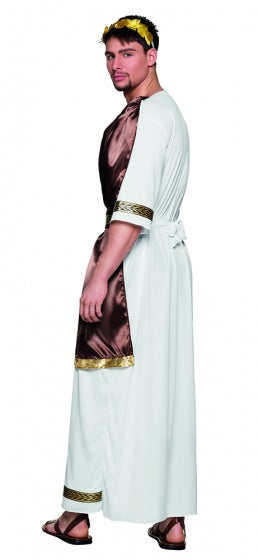 Boland Zeus Dress -up -Anzug Herren weißer Größe m l