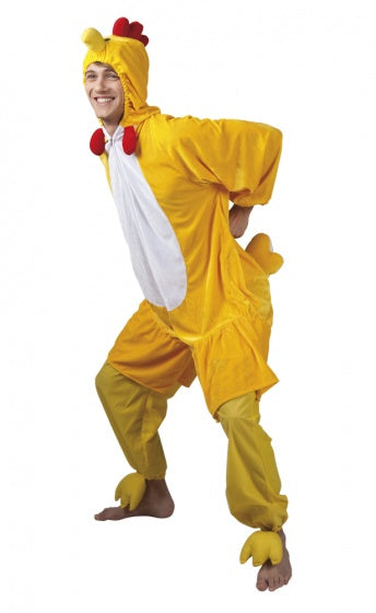 Boland Chicken Adult Klopf Kostüm Plüsch Größe M