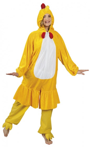 Boland Chicken Adult Klopf Kostüm Plüsch Größe M