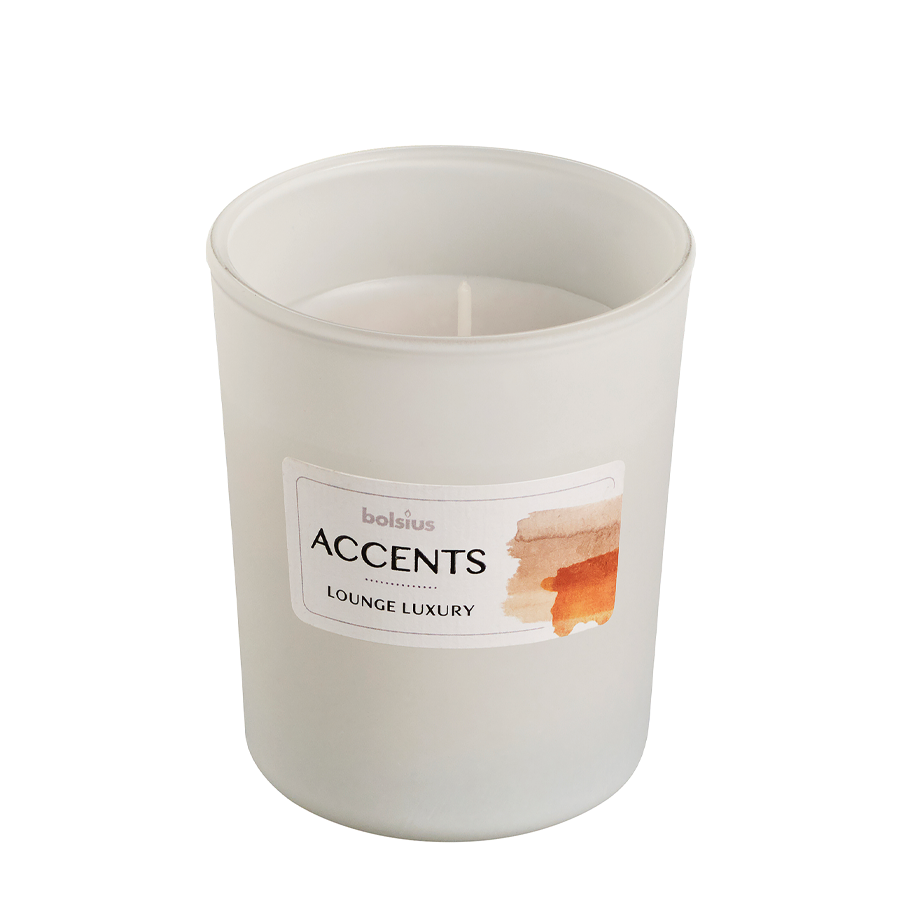Bolsius Duftglas-Akzente Lounge-Luxus 92 76 mm