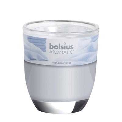Bolsius Duftglas Fresh Linen 80 70mm