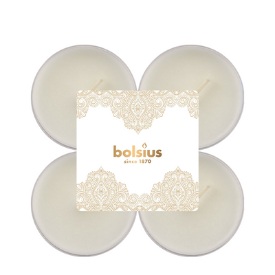 Bolsius Duftteelicht Maxi Vanille 8 Stück