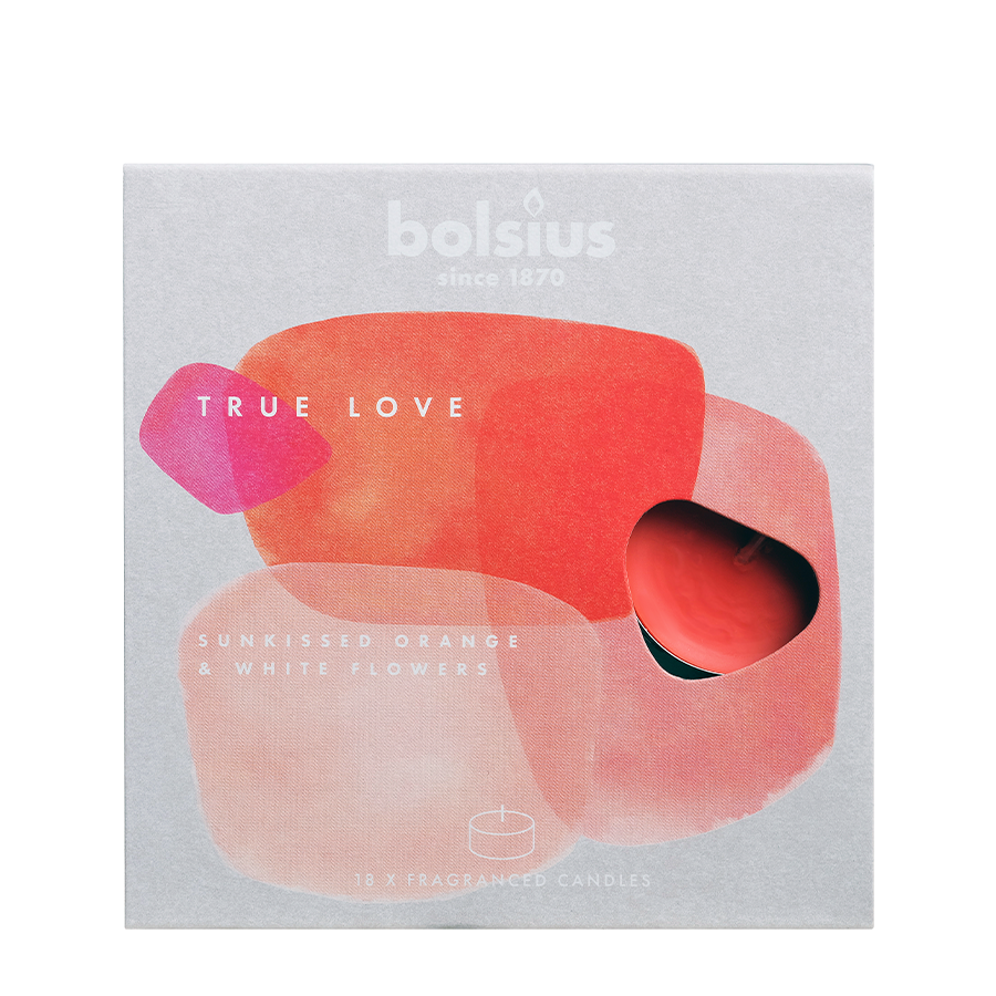 Bolsius Bolsius wahre Liebe Geruchswachslichter 18 Teile