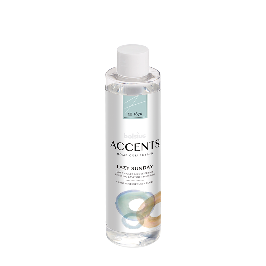 Bolsius Aroma-Diffusor Akzente Lazy Sunday Nachfüllung 200 ml