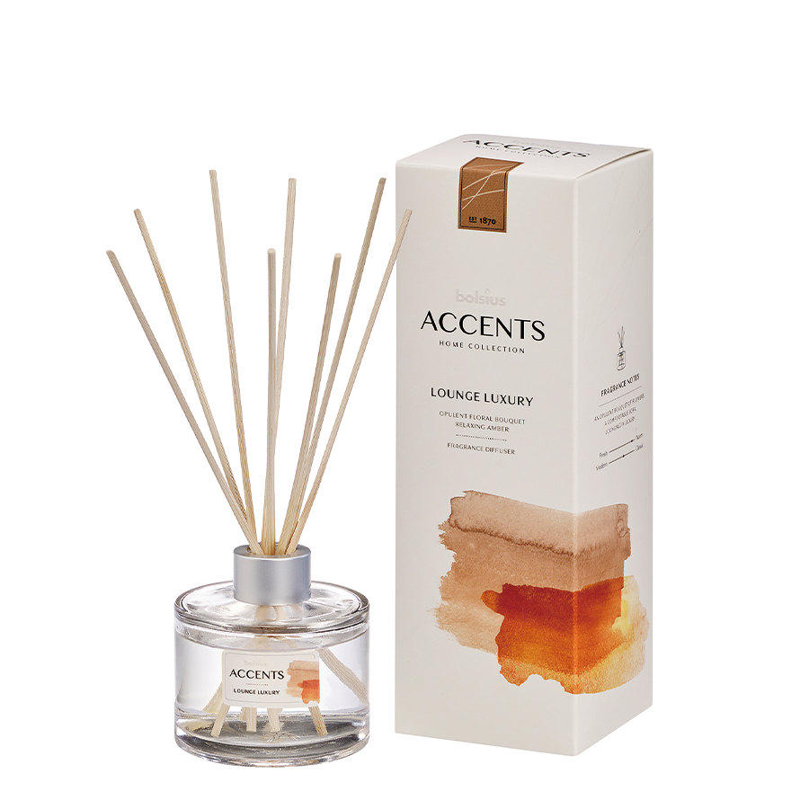 Bolsius Aroma-Diffusor setzt Akzente im Lounge-Luxus, 100 ml