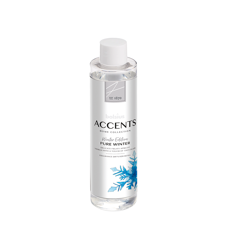Bolsius Aroma-Diffusor betont den reinen Winter, Nachfüllpackung 200 ml