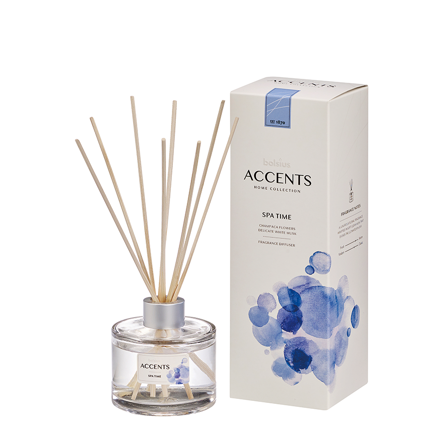 Bolsius Aromadiffusor betont die Spa-Zeit, 100 ml