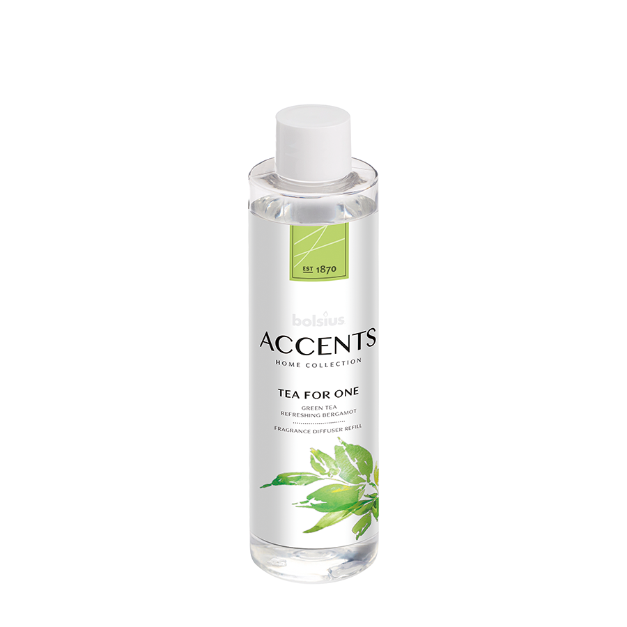 Bolsius Aromadiffusor akzentuiert Tee für eine Nachfüllung von 200 ml