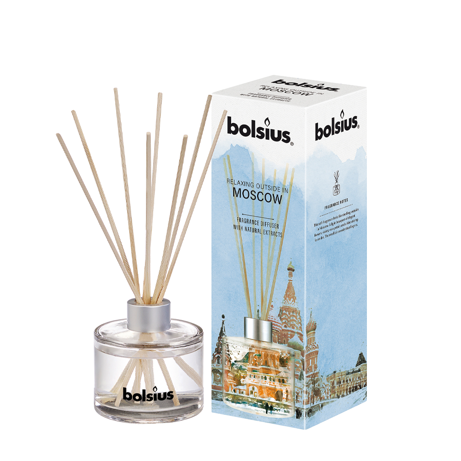 Bolsius Aromadiffusor rund um die Welt Moskau 100 ml