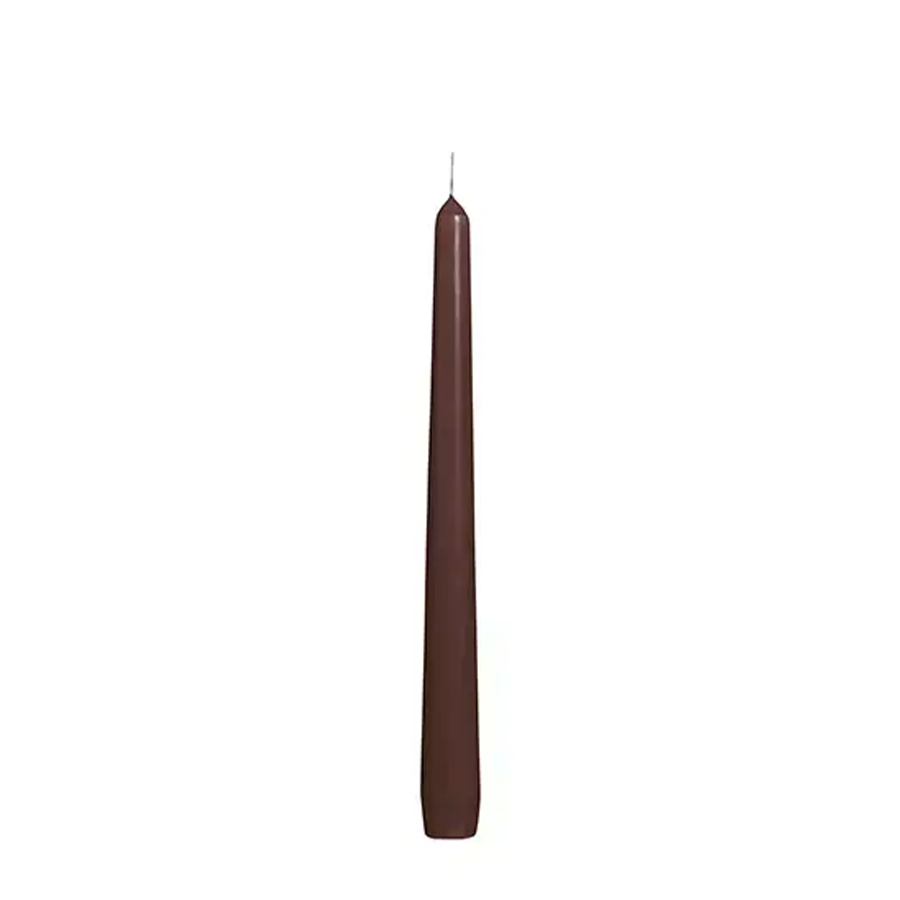 Bolsius Gothic Kerze Kastanienbraun 245 24mm